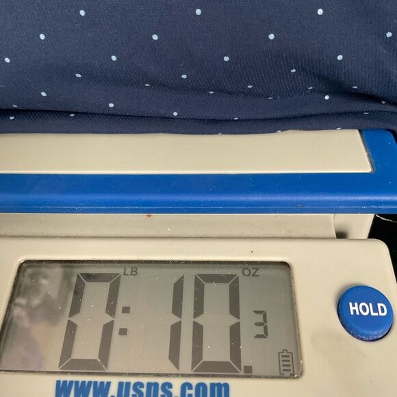 Under Armour Shorts Mens 38 Blue Polka Dot Casual Golf Performance Chino 10,5” - Picture 7 of 7